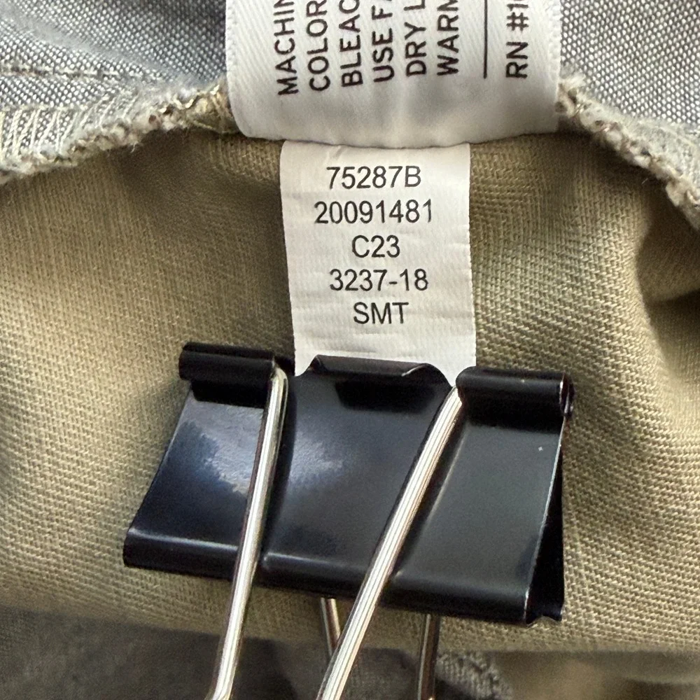 Duluth Flex Ballroom Khakis Mens 46x30 Cotton Stretch Relaxed Fit Work Pants Tan